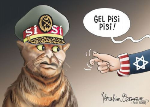 Mısır katliamının karikatürleri