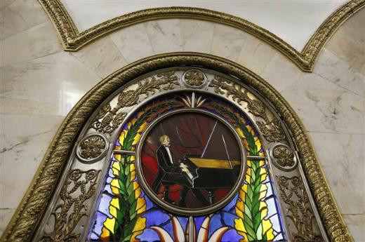 Müze değil Moskova metrosu