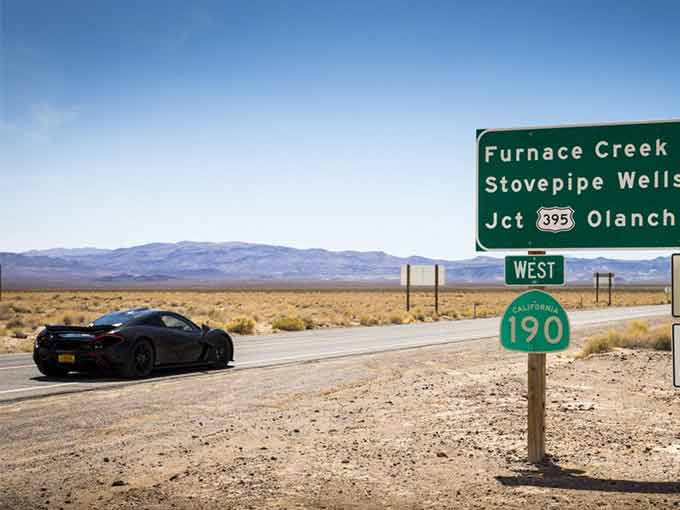 Nevada çölünde hızlı tanıtım