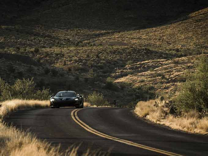 Nevada çölünde hızlı tanıtım