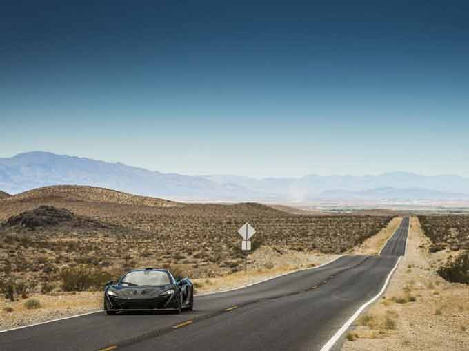 Nevada çölünde hızlı tanıtım