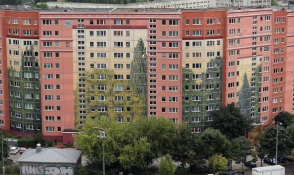 Almanyanın 22 bin metre karelik tuvali