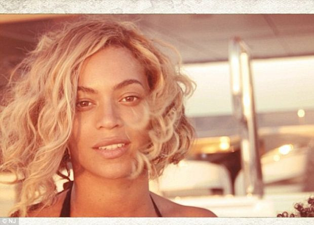 Beyonce tatilde !