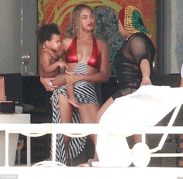 Beyonce tatilde !