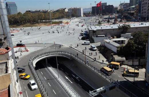 İşte Taksim Alt Geçidi