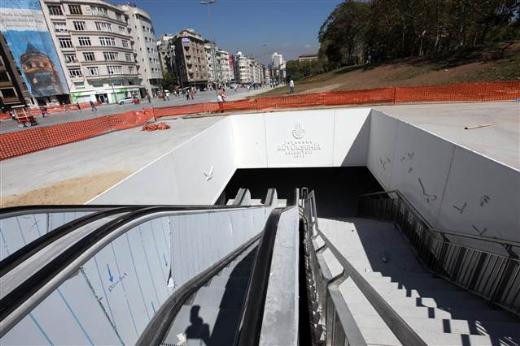 İşte Taksim Alt Geçidi