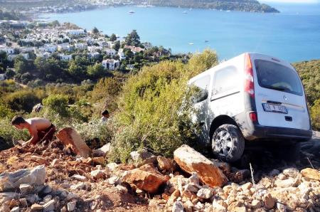 Şoka girdi, ormana kaçtı