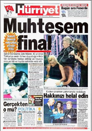 Zeki Mürenin 17nci ölüm yıl dönümü