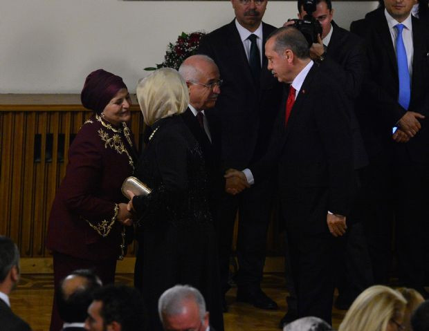 Siyaset dünyası resepsiyonda buluştu