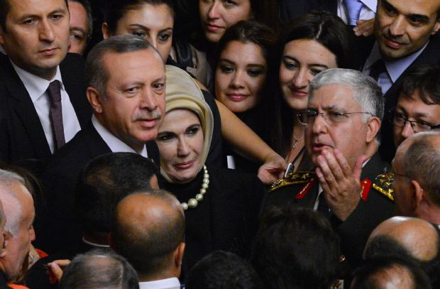 Siyaset dünyası resepsiyonda buluştu