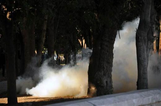 Suriye sınırında polis müdahalesi