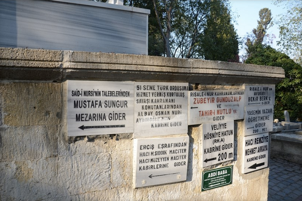 Bediüzzamanın talebelerinin mezarına çirkin saldırı