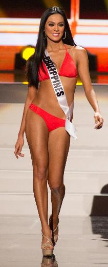 Miss Universe ün finalistleri jüri karşısında