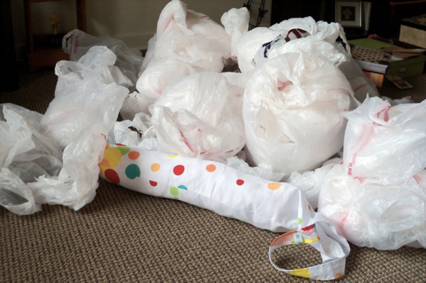 Plastik poşetin sıra dışı kullanımı