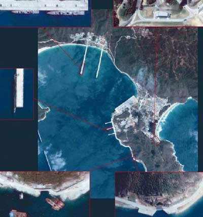 Çinin nükleer üssü Google Earthde