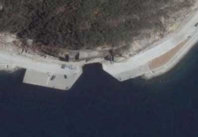 Çinin nükleer üssü Google Earthde