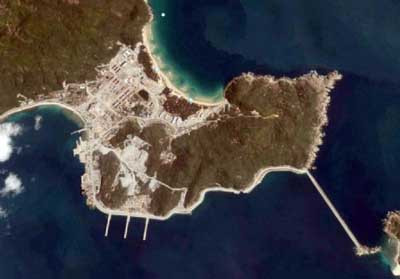 Çinin nükleer üssü Google Earthde