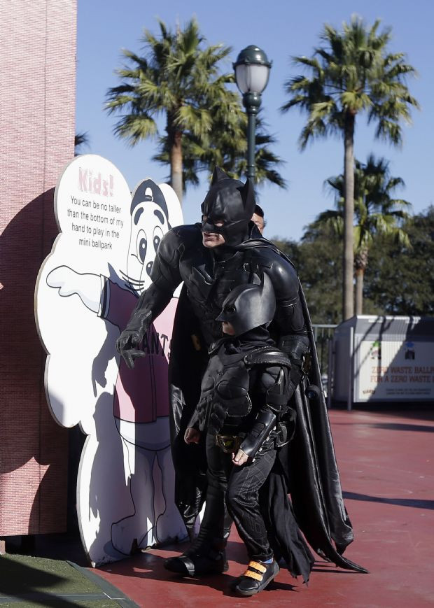 Bir günlüğüne Batman oldu