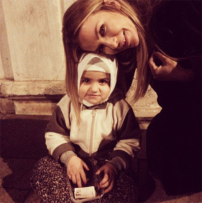 Ivana Sertten şaşırtan poz