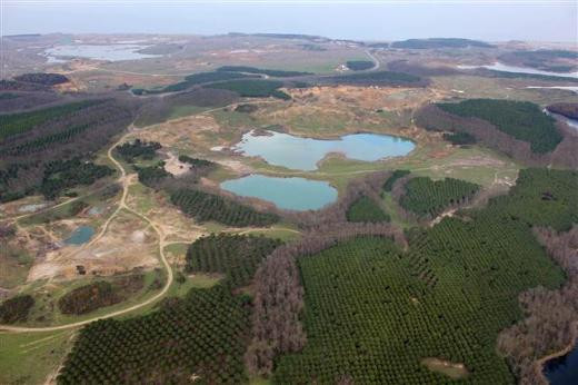 3. Köprü yolu havadan görüntülendi