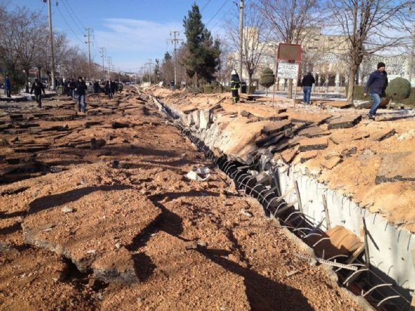 Doğalgaz borusunda patlama!.. 4 yaralı!