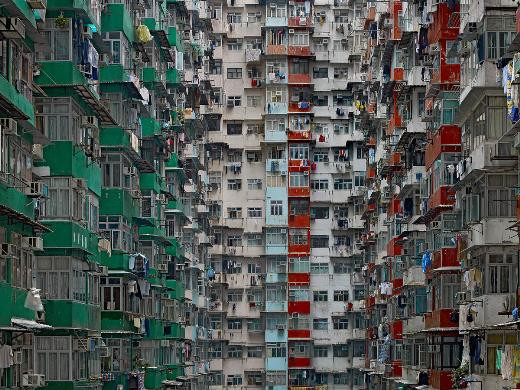 Fotoğrafçı Michael Wolftan Yoğunluğun Mimarisi