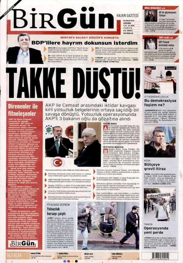 Gazeteler tarihi operasyonu böyle gördü!
