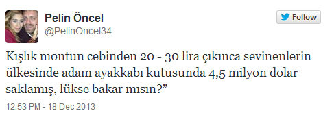 Bir ayakkabikutum bile yok