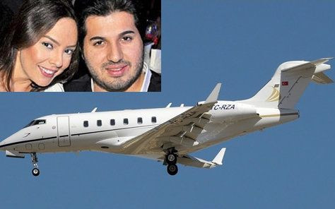 Reza Zerrab, bu uçağı eşi Ebru Gündeşe almıştı