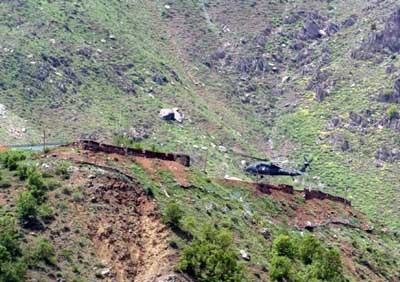 İşte 6 evladımızın şehit düştüğü Aktütün Karakolu