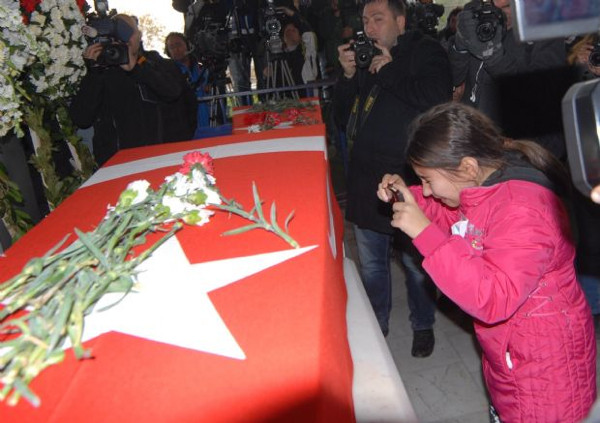 10 şehite hüzünlü veda!