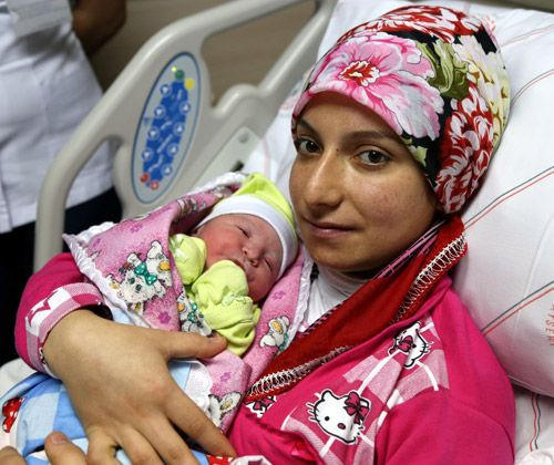 2014ün ilk bebekleri