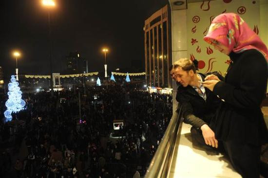 Türkiyede yeni yıl coşkusu