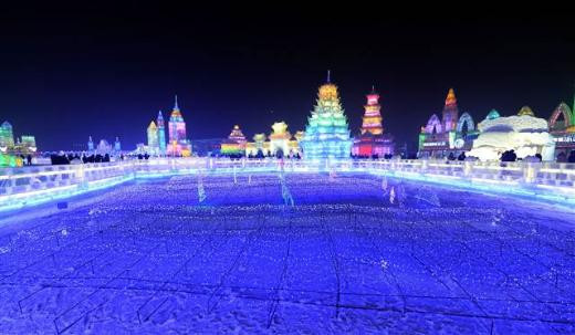 15’inci Uluslararası Harbin Buz ve Kar Festivali başladı