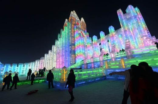 15’inci Uluslararası Harbin Buz ve Kar Festivali başladı