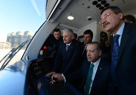 Ankara Metrosunda gölet rötarı