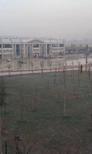 Ankara Metrosunda gölet rötarı
