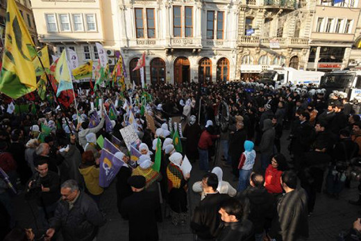 Taksim yine karıştı !