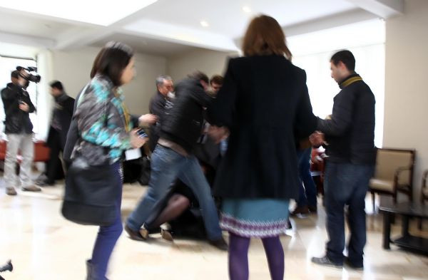 Çankaya Köşkünde konuğa saldırı!