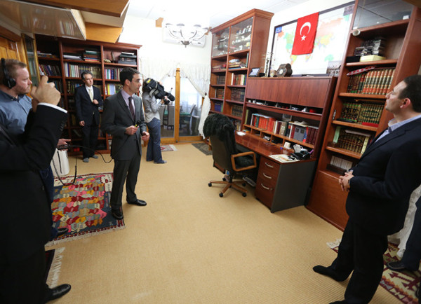 İşte Fethullah Gülenin çalışma ve yatak odası