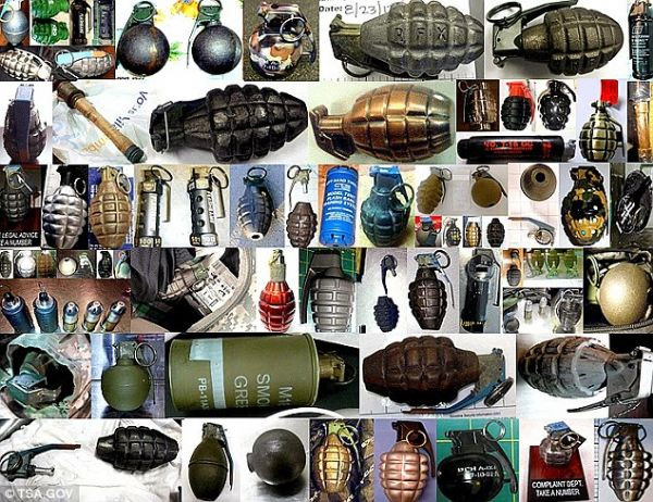 2013 yılında ABD havaalanlarındaki aramalardan çıkanlar!