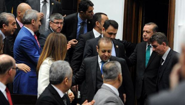 AK Parti grup toplantısından fotoğraflar
