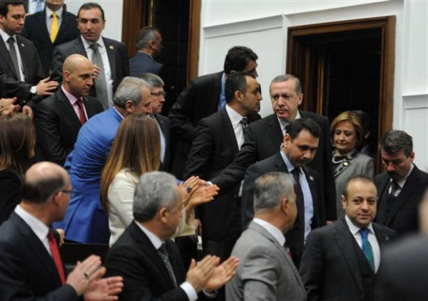 AK Parti grup toplantısından fotoğraflar