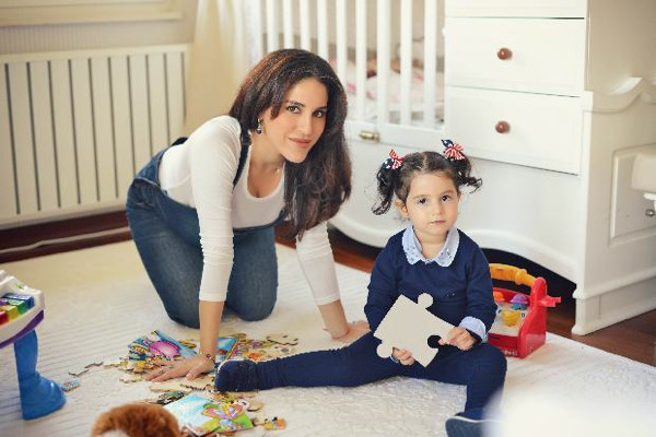 Irmak Ünal ve oğlundan ilk fotoğraf