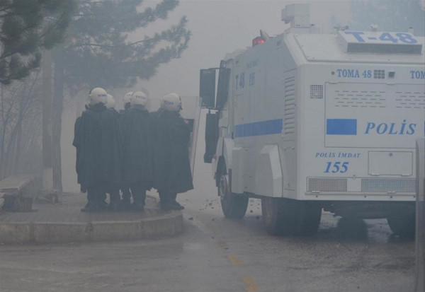 ODTÜ'de polis müdahalesi