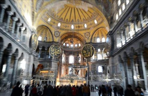 Ayasofya’nın özel fotoğrafları