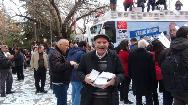 CHP '30 milyon Euro' dağıttı