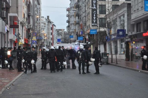 Kumkapı'da polis müdahalesi!