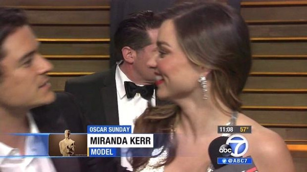 Orlando Bloom, Miranda kerr‘i görünce dayanamadı
