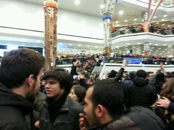 Cevahir'de mahsur kaldılar